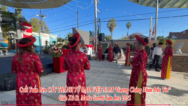 Cuối tuần bên các Thánh Tử Đạo Việt Nam 2025 CDCGVNGX St Maria Goretti San Jose